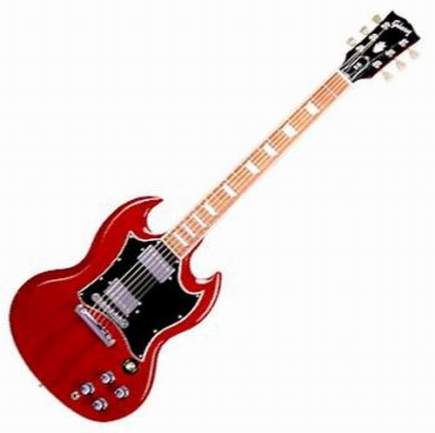 Гитара Gibson SG Джорджа и Джона